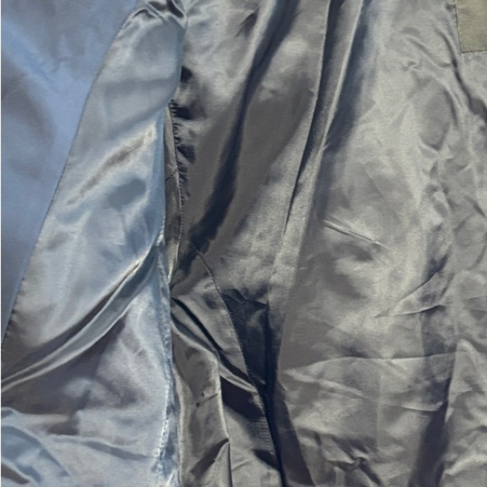 Talbots Quilted Navy Puffer Jacket - image 11